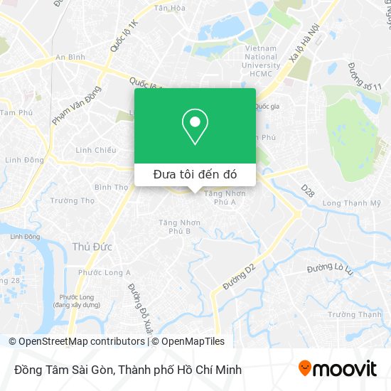 Bản đồ Đồng Tâm Sài Gòn