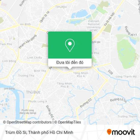 Bản đồ Trùm Đồ Si