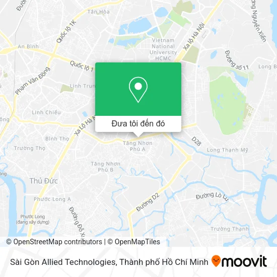 Bản đồ Sài Gòn Allied Technologies