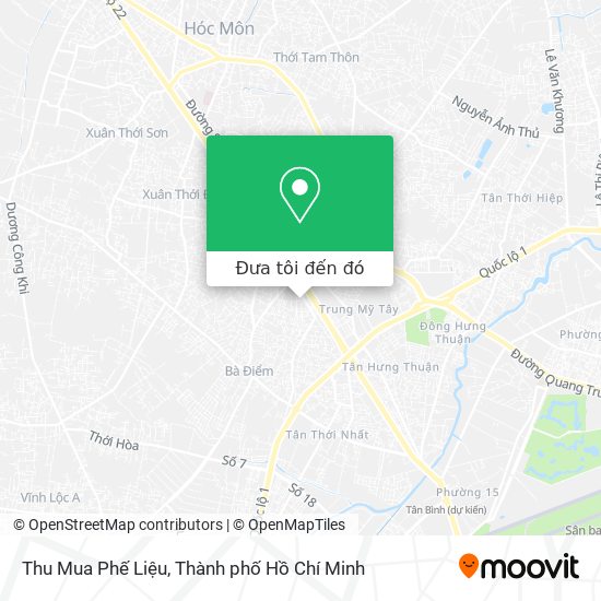 Bản đồ Thu Mua Phế Liệu