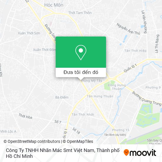 Bản đồ Công Ty TNHH Nhãn Mác Smt Việt Nam