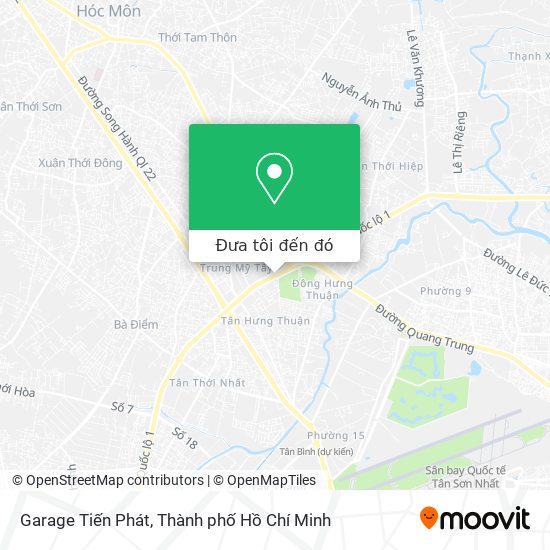 Bản đồ Garage Tiến Phát