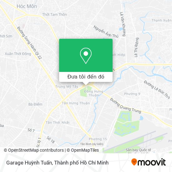 Bản đồ Garage Huỳnh Tuấn