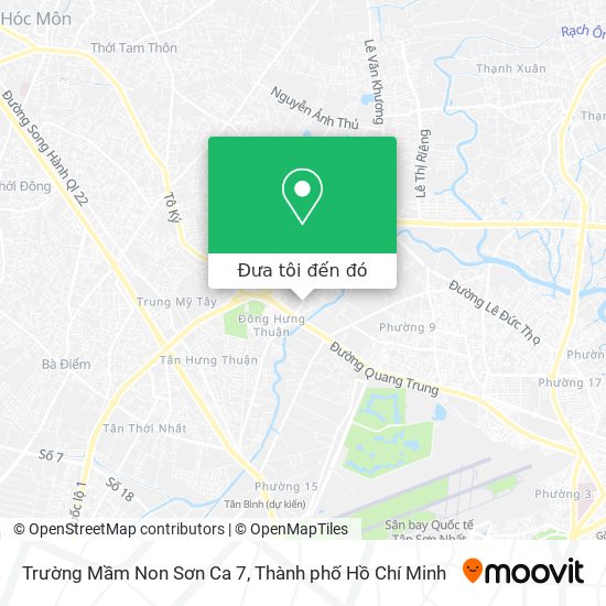 Bản đồ Trường Mầm Non Sơn Ca 7