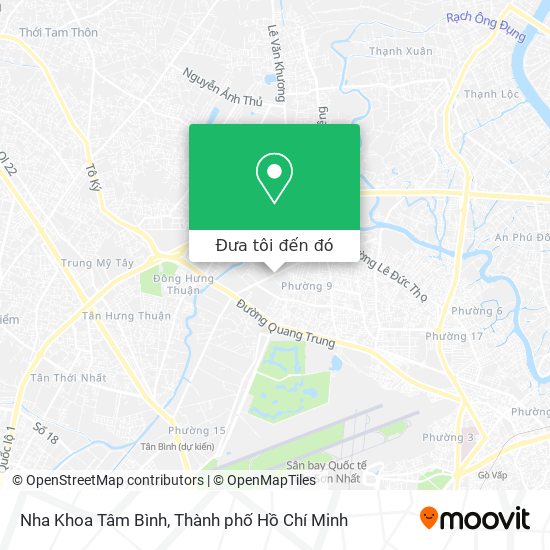 Bản đồ Nha Khoa Tâm Bình