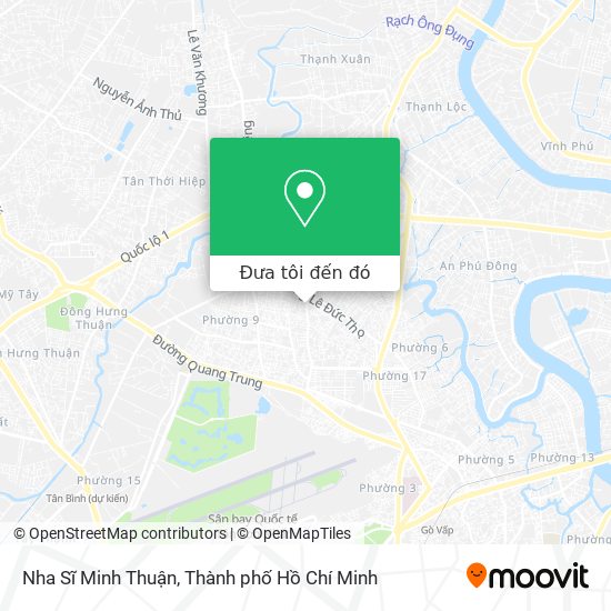 Bản đồ Nha Sĩ Minh Thuận