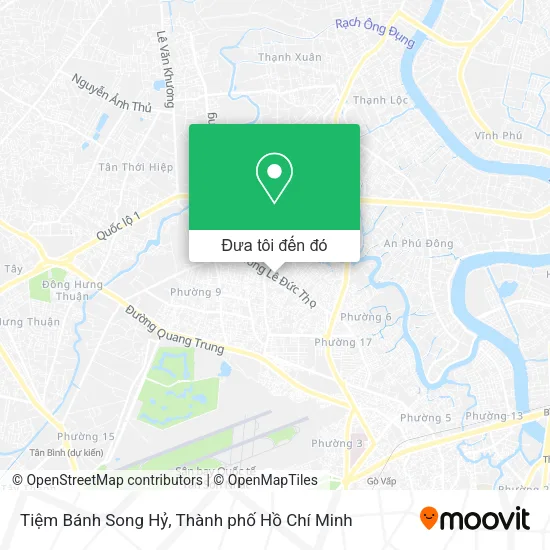 Bản đồ Tiệm Bánh Song Hỷ