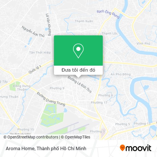 Bản đồ Aroma Home