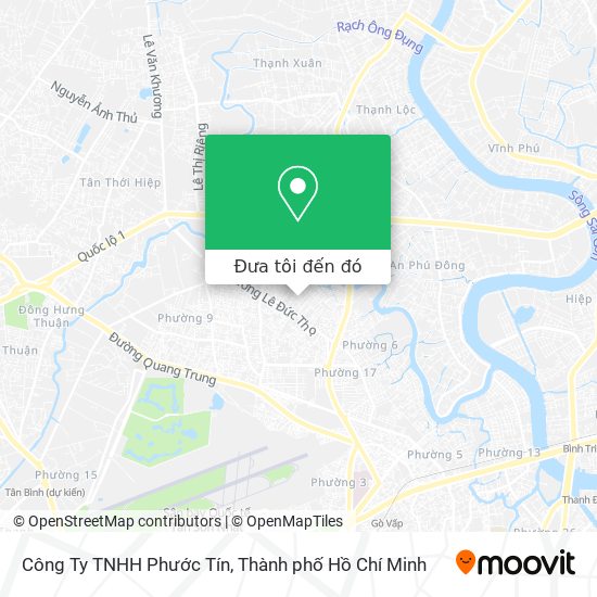Bản đồ Công Ty TNHH Phước Tín