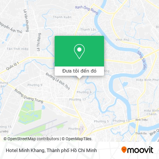 Bản đồ Hotel Minh Khang