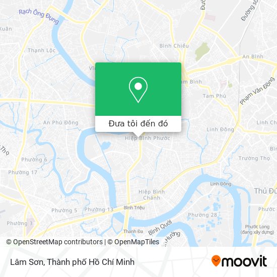 Bản đồ Lâm Sơn