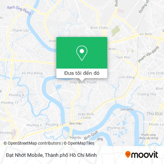 Bản đồ Đạt Nhớt Mobile