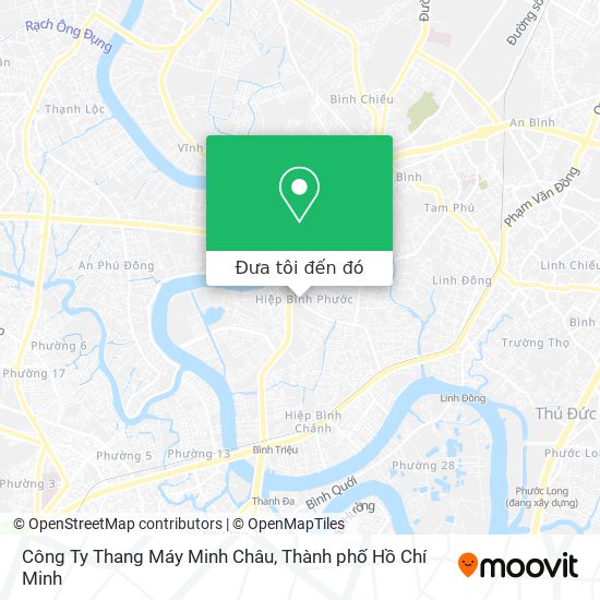 Bản đồ Công Ty Thang Máy Minh Châu