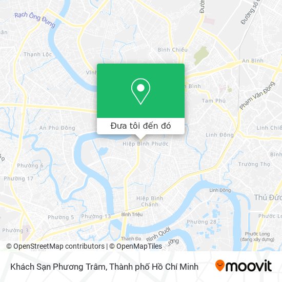 Bản đồ Khách Sạn Phương Trâm