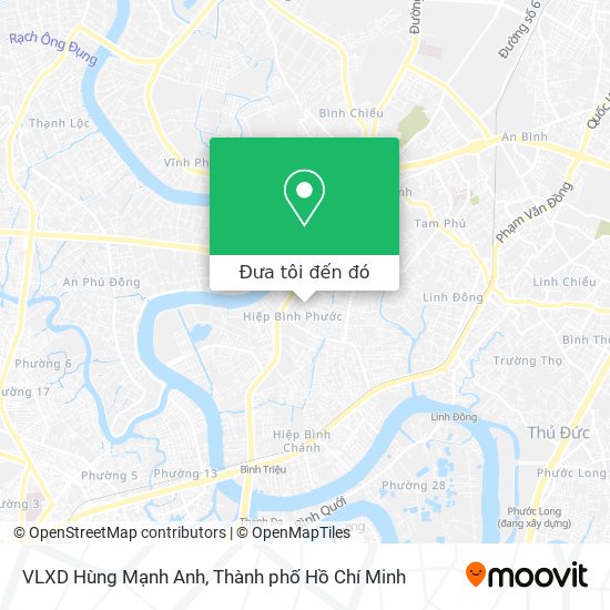 Bản đồ VLXD Hùng Mạnh Anh