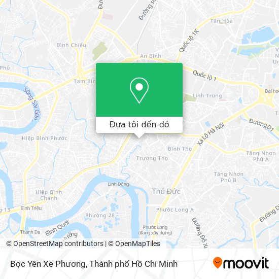 Bản đồ Bọc Yên Xe Phương