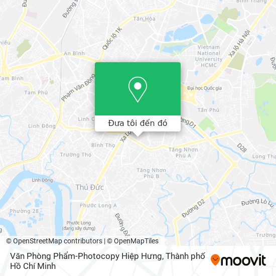 Bản đồ Văn Phòng Phẩm-Photocopy Hiệp Hưng