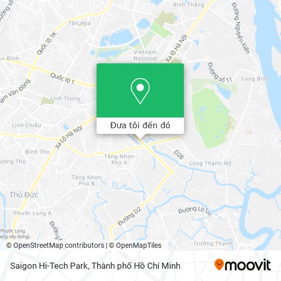 Bản đồ Saigon Hi-Tech Park