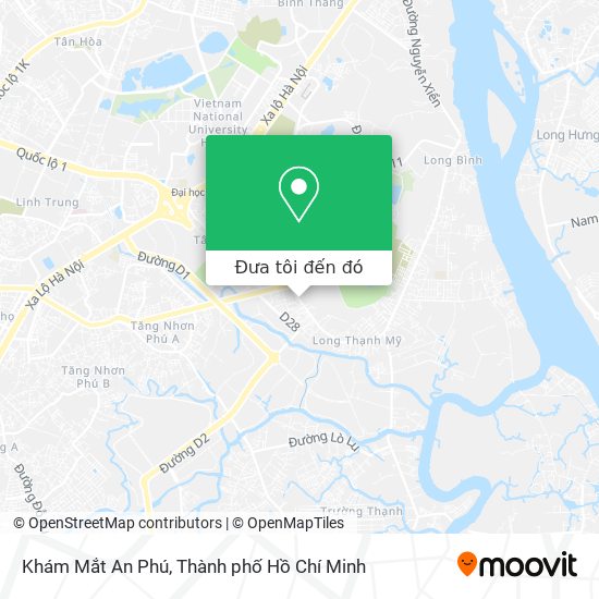 Bản đồ Khám Mắt An Phú