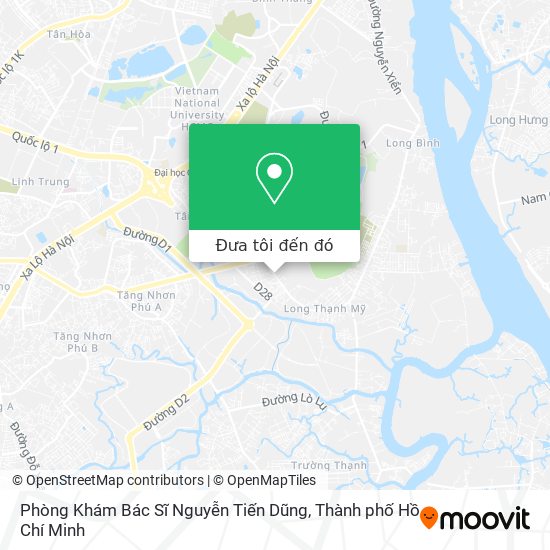 Bản đồ Phòng Khám Bác Sĩ Nguyễn Tiến Dũng