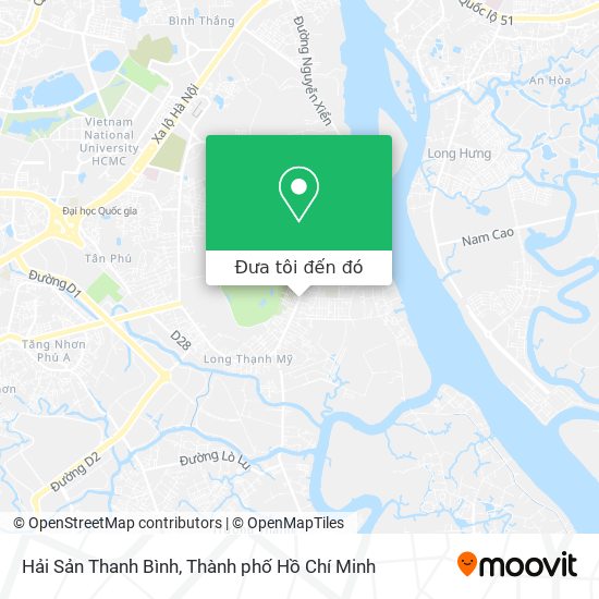 Bản đồ Hải Sản Thanh Bình