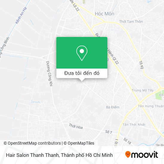 Bản đồ Hair Salon Thanh Thanh