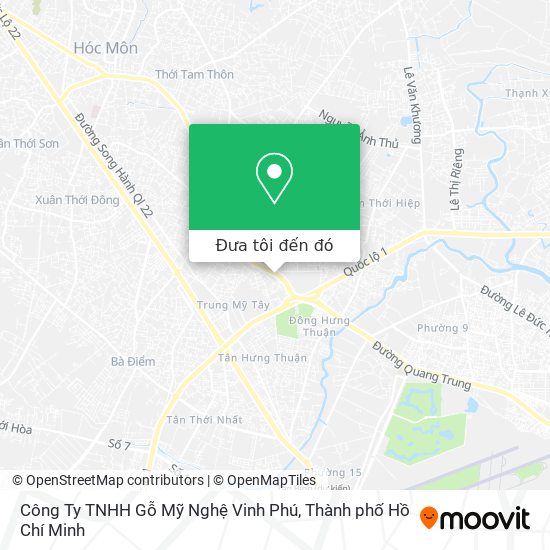Bản đồ Công Ty TNHH Gỗ Mỹ Nghệ Vinh Phú