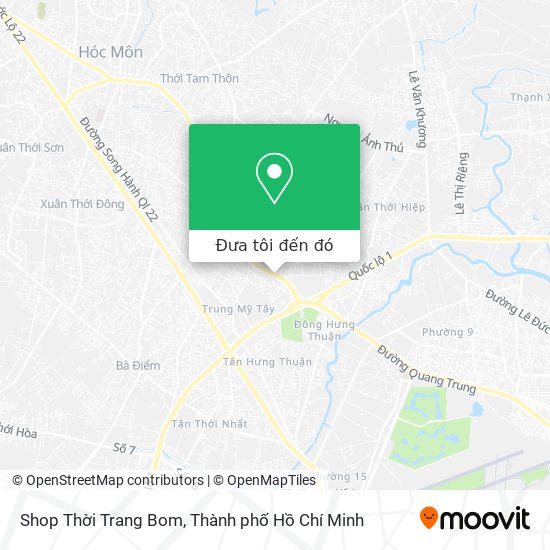 Làm sao để đến Shop Thời Trang Bom ở Quận 12 bằng Xe buýt? Làm sao để đến Shop Thời Trang Bom ở Quận 12 bằng Xe buýt?