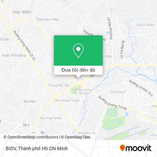Bản đồ BIDV