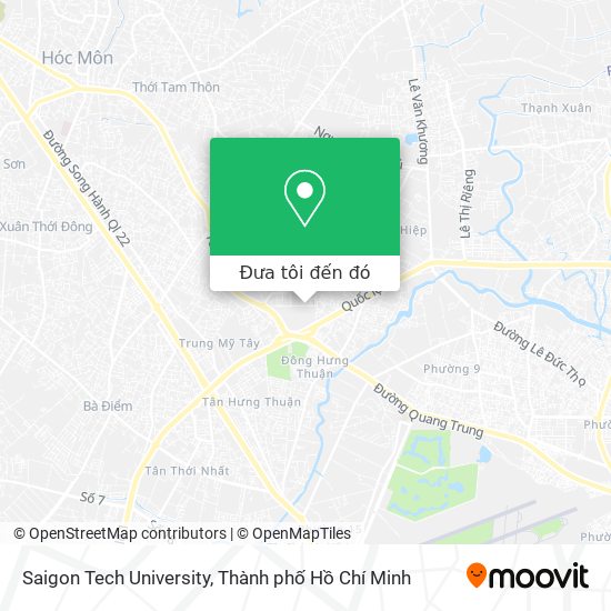 Bản đồ Saigon Tech University
