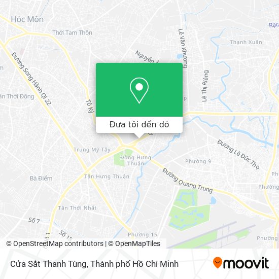 Bản đồ Cửa Sắt Thanh Tùng