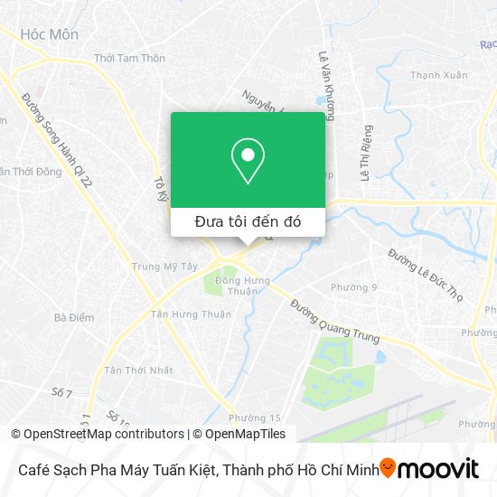 Bản đồ Café Sạch Pha Máy Tuấn Kiệt