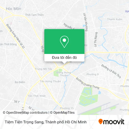 Bản đồ Tiệm Tiện Trọng Sang