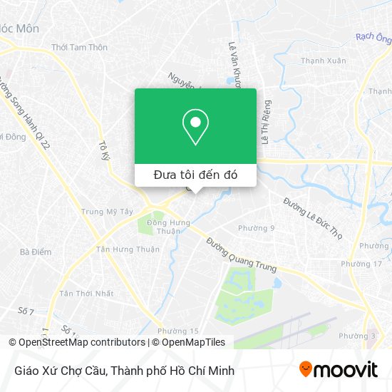 Bản đồ Giáo Xứ Chợ Cầu