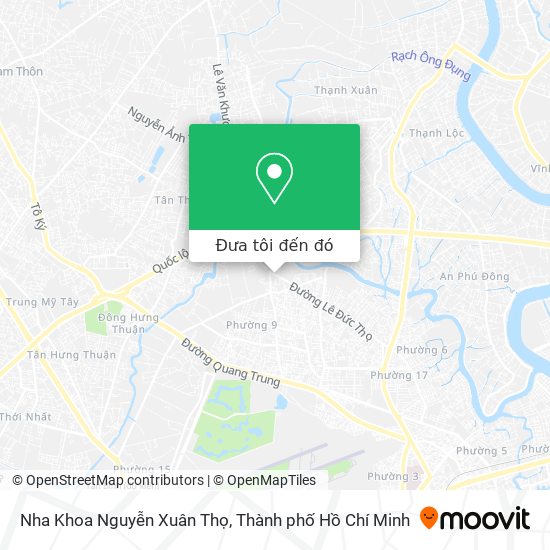 Bản đồ Nha Khoa Nguyễn Xuân Thọ