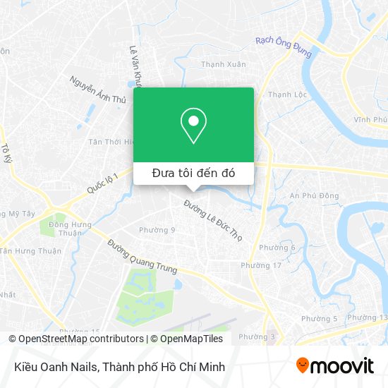 Bản đồ Kiều Oanh Nails
