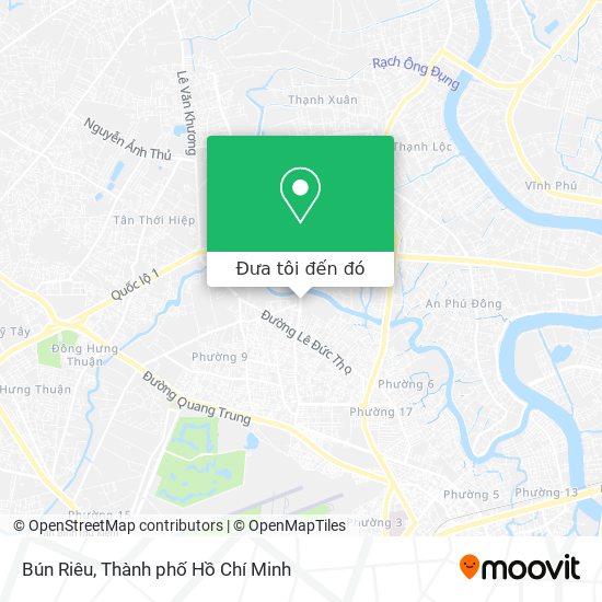 Bản đồ Bún Riêu
