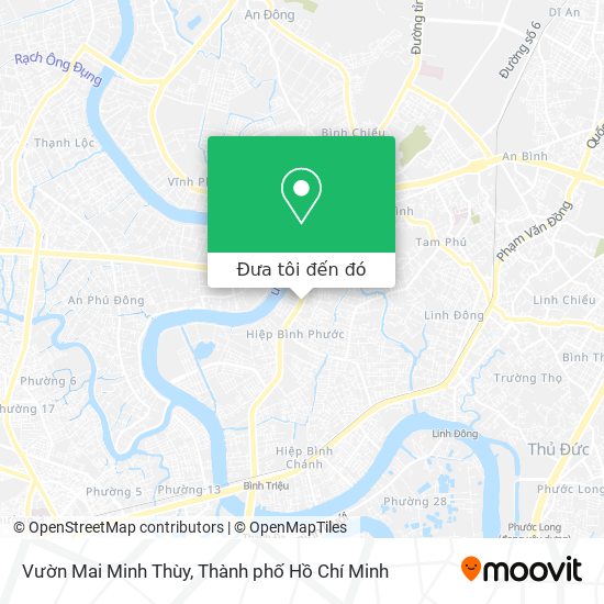Bản đồ Vườn Mai Minh Thùy