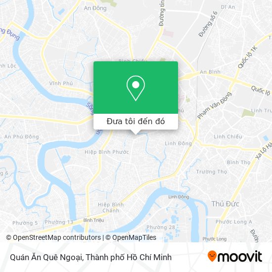 Bản đồ Quán Ăn Quê Ngoại