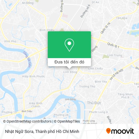 Bản đồ Nhật Ngữ Sora