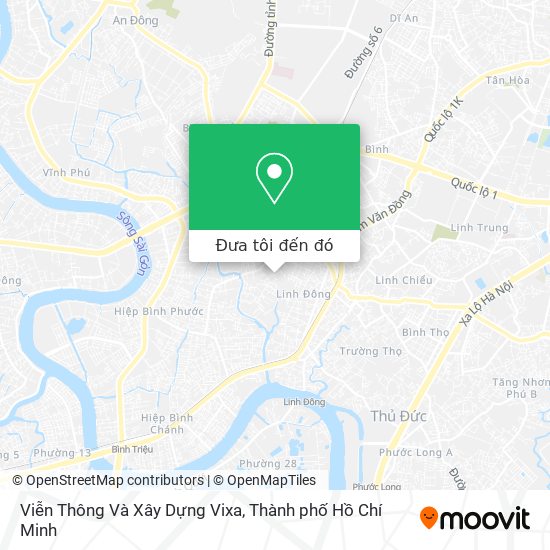 Bản đồ Viễn Thông Và Xây Dựng Vixa