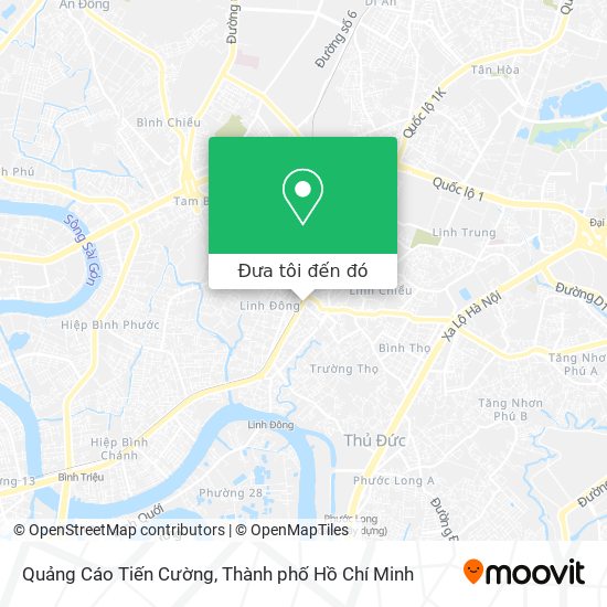 Bản đồ Quảng Cáo Tiến Cường