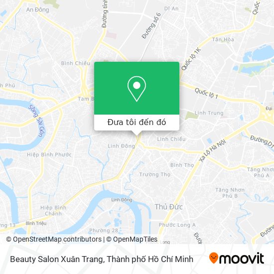 Bản đồ Beauty Salon Xuân Trang