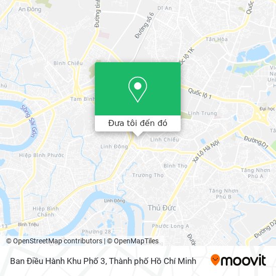 Bản đồ Ban Điều Hành Khu Phố 3