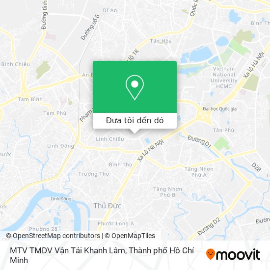 Bản đồ MTV TMDV Vận Tải Khanh Lâm