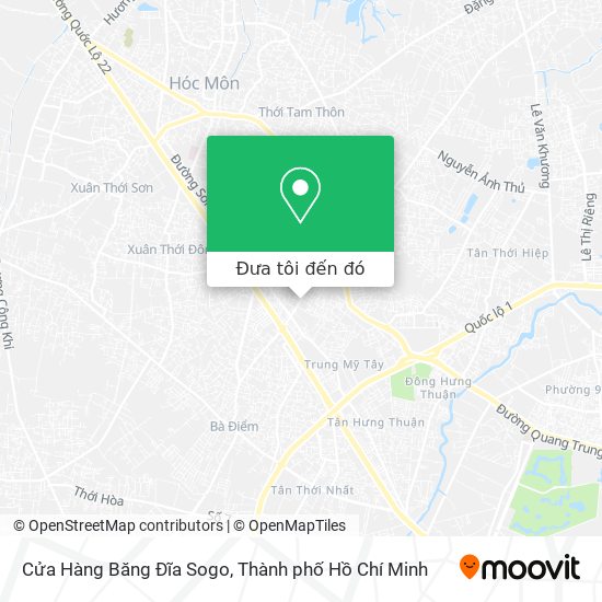 Bản đồ Cửa Hàng Băng Đĩa Sogo