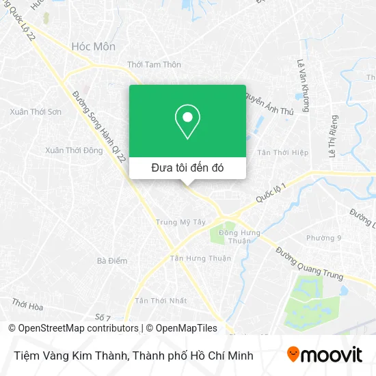 Bản đồ Tiệm Vàng Kim Thành
