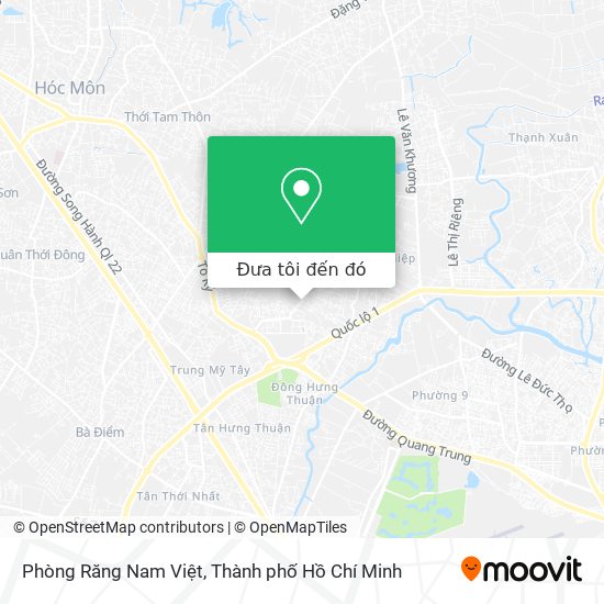 Bản đồ Phòng Răng Nam Việt