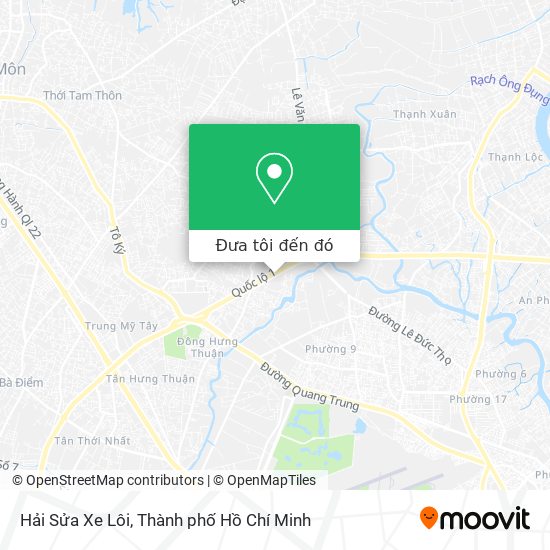 Bản đồ Hải Sửa Xe Lôi