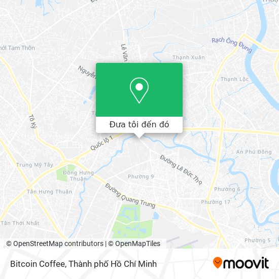 Bản đồ Bitcoin Coffee
